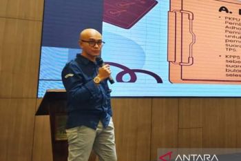 KPU Minahasa Utara tahap akhir pengepakan logistik Pemilu 2024
