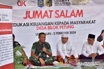Pangdam IX/Udayana Mayjen Harfendi apresiasi program Jumat Salam Pemprov NTB