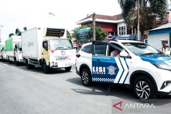Polres Natuna kawal pendistribusian logistik Pemilu 2024 ke kecamatan