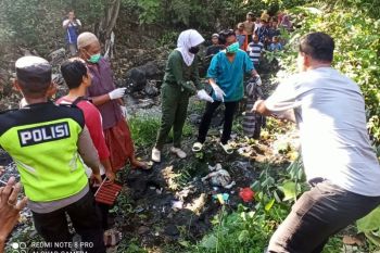 Geger!! penemuan mayat bayi di Jembatan Kali Tunjang Lombok Timur