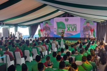 Presiden Jokowi buka Kongres XVI GP Ansor di Terminal Kapal Pelni Tanjung Priok