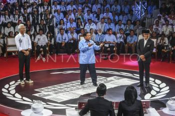 Pengamat menilai debat kelima sebagai titik final para capres sampaikan gagasan