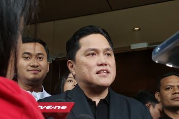 Menteri BUMN Erick Thohir klaim tidak ada perpecahan di Kabinet Indonesia Maju