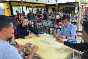 Jelang Nobar debat Capres, Relawan Ganjar Sulteng gelar turnamen mini Gaple