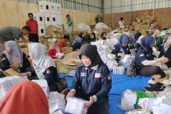 Polresta Bandarlampung siap kawal pergeseran logistik pemilu dari gudang KPU ke PPK