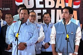 Capres Prabowo yakin ketiga pasangan calon berjuang untuk rakyat