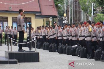 Polres Kolaka siagakan 289 personil amankan TPS Pemilu