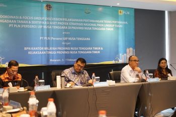 PLN UIP Nusra, BPN, dan Kejaksaan Tinggi NTT gelar FGD pertimbangan teknis pertanahan