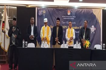 KPU Mimika gelar doa lintas agama menjelang Pemilu 2024