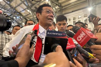 Mahfud tak mau jawab langsung soal jokowi kampanye atau tidak