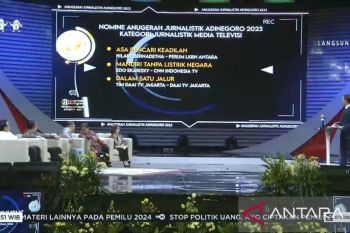 ANTARA raih anugerah jurnalistik Adinegoro lewat video catatan sejarah baru penegakan HAM di Indonesia
