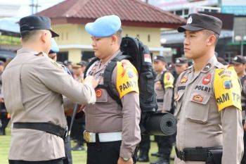 Polres Wonosobo apel persiapan pengamanan TPS