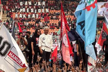 Kampanye hari terakhir, Capres Ganjar: Banyak orang ingin hadir