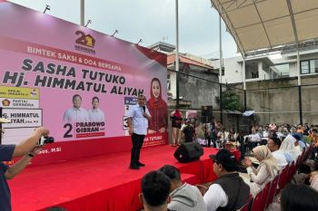 Sekjen Gerindra minta pendukung Prabowo-Gibran sujud syukur saat menang satu putaran