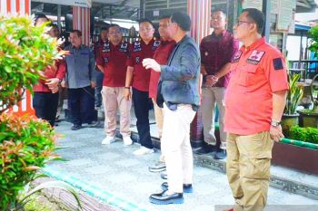 Kemenkumham Sumsel tinjau kesiapan pengamanan pemilu di lapas