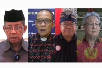Tokoh lintas agama Sulsel menyerukan pesan pemilu damai
