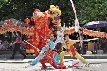 ITDC hadirkan barongsai dan tari kecak rayakan Imlek