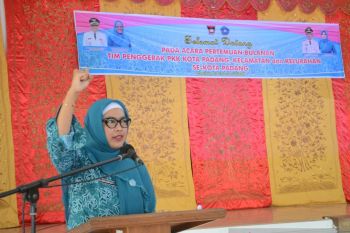 Pertemuan Bulanan di Awal 2024, Genny Hendri Septa Bakar Spirit Pengurus dan Kader PKK