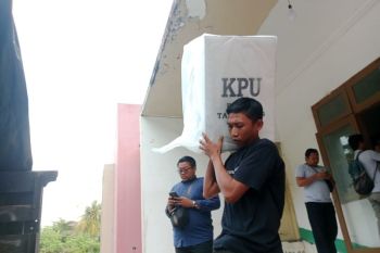 Logistik pemilu 2024 di Lombok Tengah mulai didistribusikan