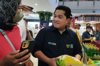 Menteri BUMN Erick Thohir pastikan ketersediaan beras aman