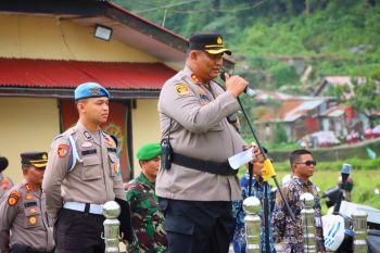 Polres Padang Panjang terjunkan 185 personil  ke 485 TPS