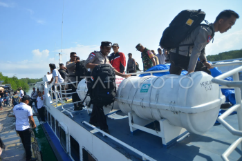 Pengamanan Pemilu di Mentawai