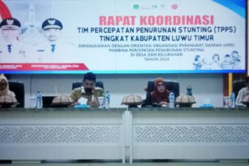 TPPS fokus turunkan angka stunting di Luwu Timur
