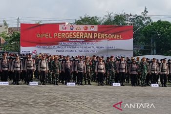 700 personel amankan pelaksanaan pemilu di  Temanggung