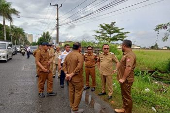 Jalan Jakabaring Banyuasin diperbaiki usai Pemilu