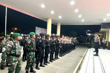 Polres Malinau gelar patroli malam skala besar gabungan TNI -- Polri