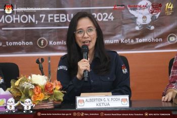 KPU Tomohon mengajak 78.022 pemilih datang ke TPS