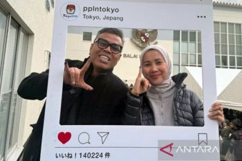Abdel pamerkan suasana mencoblos di Tokyo