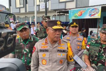 Kapolda NTT cek pelaksanaan Pemilu di sejumlah TPS