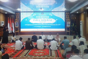 Peringati IsraMiraj 1445 H, memperkuat implementasi core values BerAKHLAK pegawai Kanwil Kemenkumham Sumsel