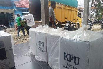 Perekapan suara pemilu di Pasaman Barat tingkat kecamatan dimulai Sabtu