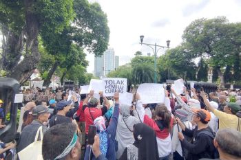 Polisi kerahkan 967 personel amankan aksi di KPU