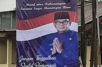 Gubernur Riau pamit kepada masyarakat