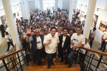Menteri BUMN Erick Thohir berharap ANTARA tak menjadi sejarah