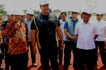 Menpora: Persiapan arena PON XXI sesuai progres