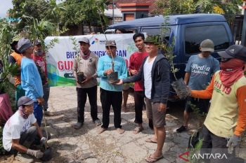 PWI Kabupaten  Rembang peringati hari pers dengan tanam pohon