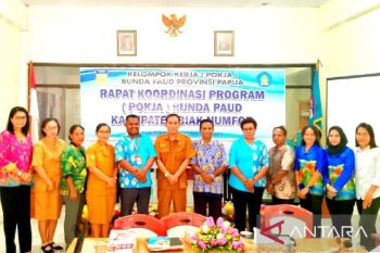 Pokja Bunda PAUD Papua tingkatkan kompetensi dasar 38 guru PAUD