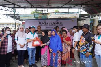 PLN UID Sulutenggo peduli korban  bencana alam