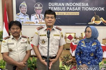 Badan Karantina siap fasilitasi pasar ekspor durian asal Palu ke Tiongkok