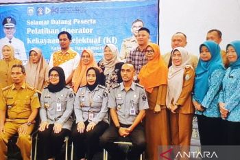 Kemenkumham Sumsel latih 20 calon operator kekayaan intelektual di OKU