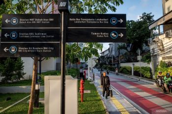 Simpang temu transportasi Dukuh Atas
