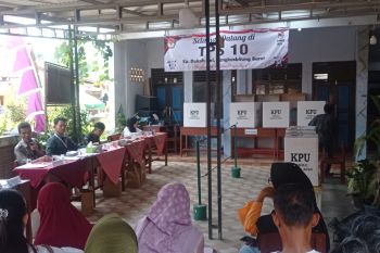 PSU di TPS 10 Kelurahan Rangkasbitung Barat lancar
