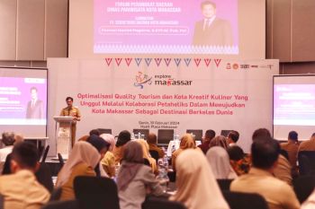 Dispar Makassar mantapkan persiapan Festival Kota Tepian Air