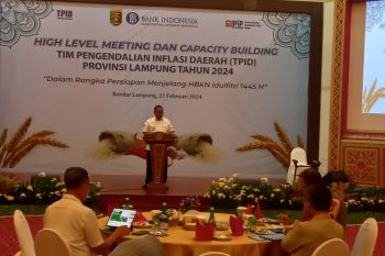 Gubernur Lampung minta TPID kendalikan inflasi hadapi Ramadhan-Idul Fitri