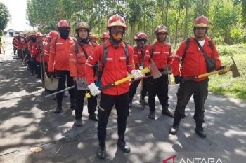 Hadapi kemarau, PT Arara Abadi tingkatkan kemampuan helitack crew TRC