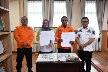 Pemkab Luwu Utara menghibahkan lahan untuk dibangun kantor Basarnas